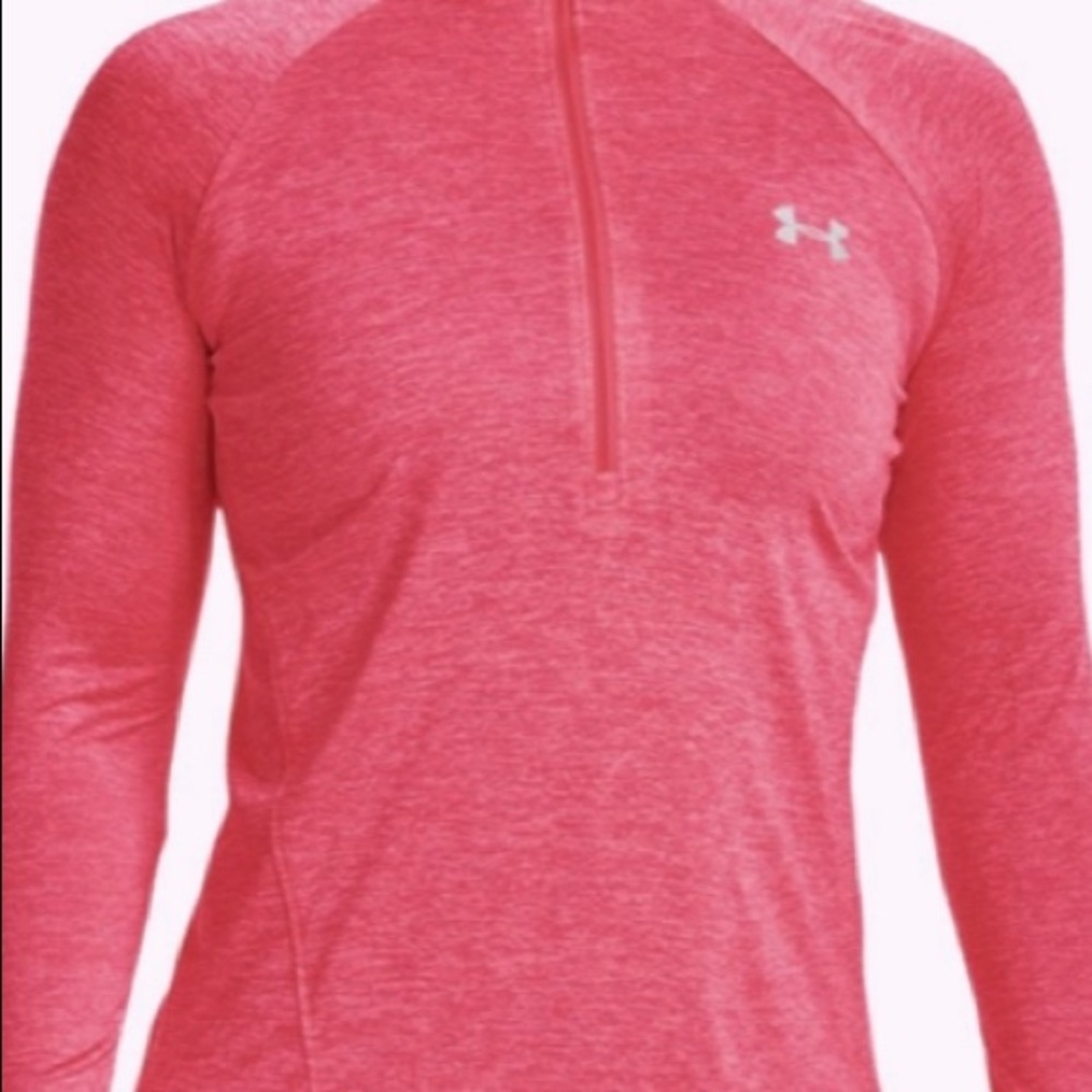 💖Hot pink Under Armor pullover💖